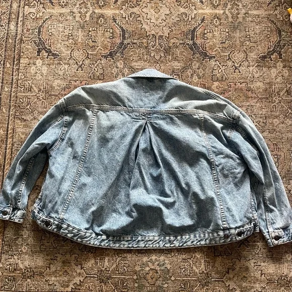 Free People We the Free Opal Swing Denim Jacket - Picture 3 of 4